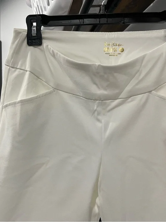Lilly Pulitzer Resort White Pants with Pink Tag - Picture 5 of 5